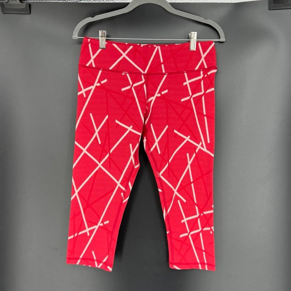 VIMMIA Red Jacquard Legging | Size L